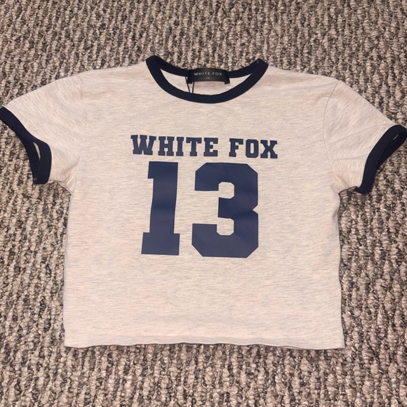 White Fox Boutique Tops - White fox crop top